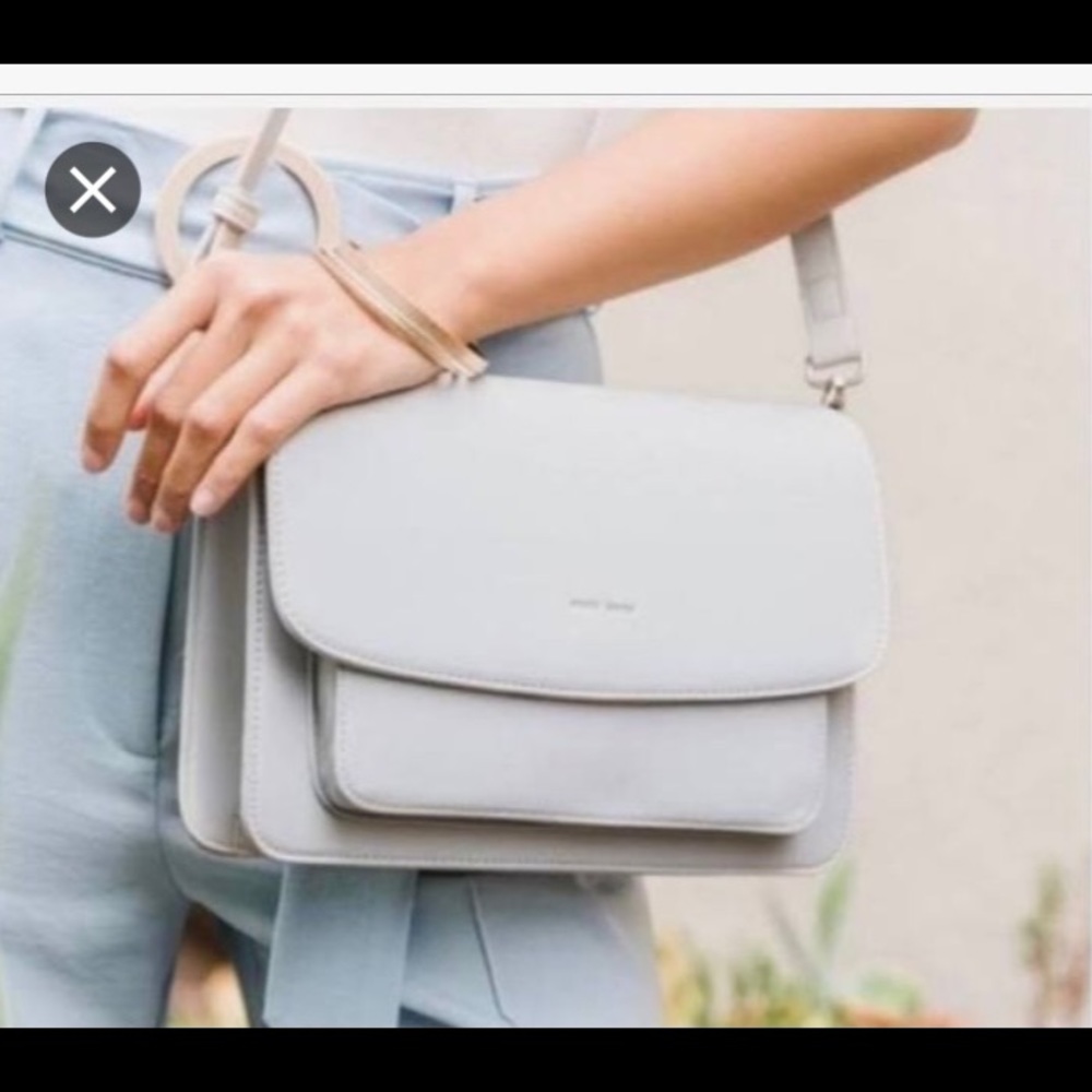 Pixie Mood Zoe Vegan Crossbody Purse in Grey. Brand Spankin’ New!